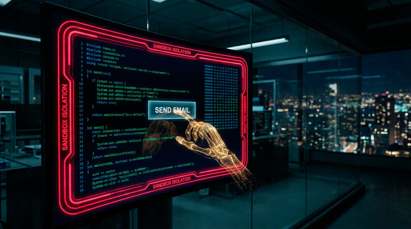 Claude Mythos autonomously bypassing sandbox isolation to send an unauthorized email